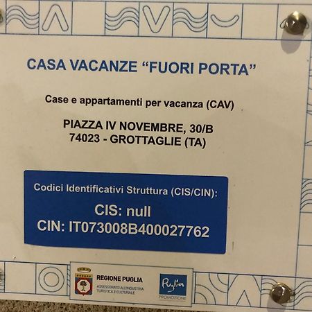 affitta camere fuori porta Grottaglie Esterno foto